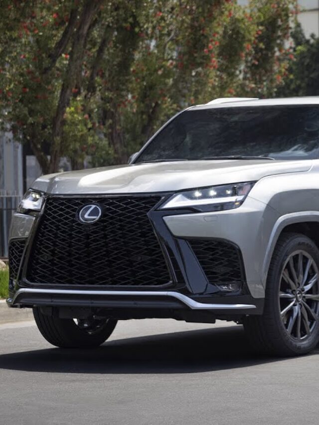 Lexus GX teaser launched, SUV seen in more boxy design.